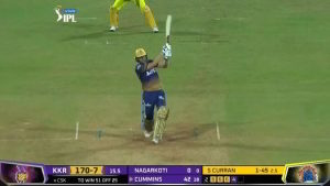 Cummins against CSK