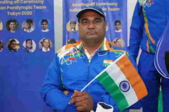Discus Thrower Vinod Kumar at the Paralympics 2020
