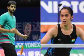 B Sai Praneeth and Saina Nehwal to lead at Thomas and Uber Cup