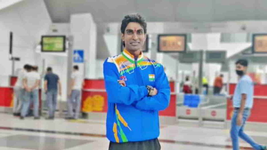 Pramod Bhagat won his Men's Singles SL3 group stage match