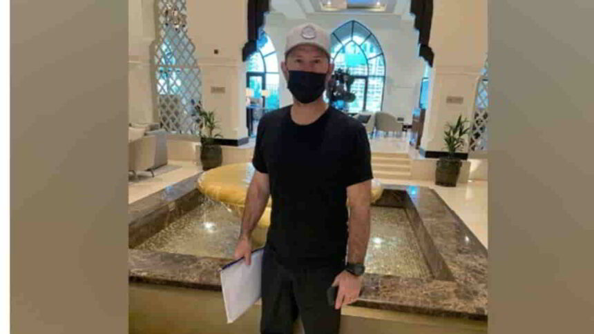 Ricky Ponting joins the Delhi Capitals squad in Dubai