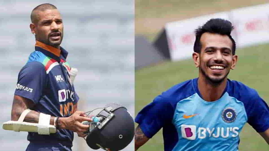 Dhawan and Chahal miss out on the T20 World Cup squad