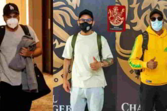 After the cancellation of the test match in Manchester, players reach UAE