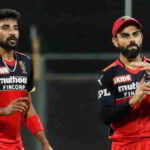 Virat Kohli and Mohammed Siraj