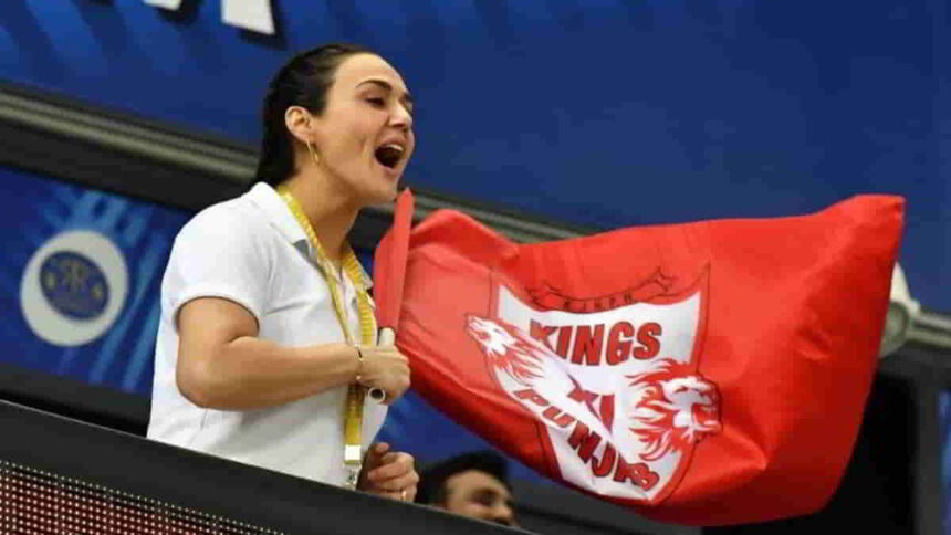 Punjab Kings co-owner Preity Zinta