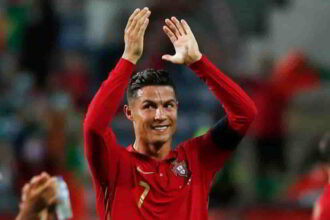 Cristiano Ronaldo, top international men's goalscorer