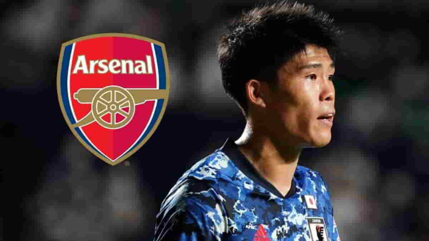 Takehiro Tomiyasu has signed for Arsenal