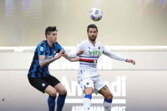 Inter Milan draw against Sampdoria