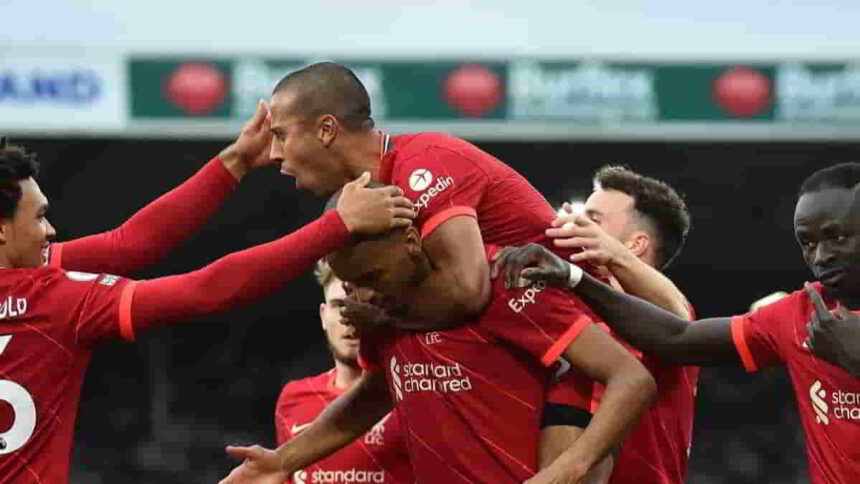 Liverpool wins 3-0 against Leeds United