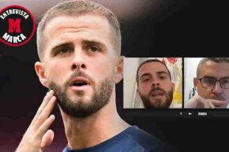 Pjanic gives an interview to Marca
