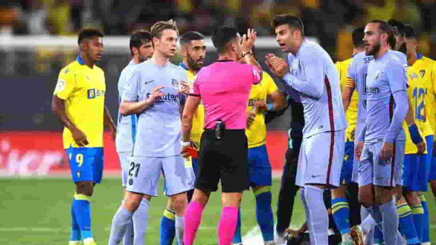 Barcelona draw against Cadiz