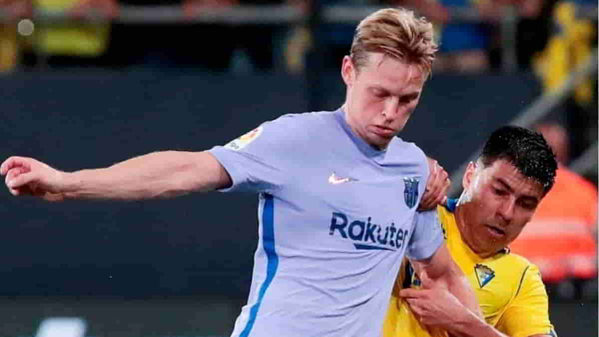 Barcelona appeals De Jong's dismissal