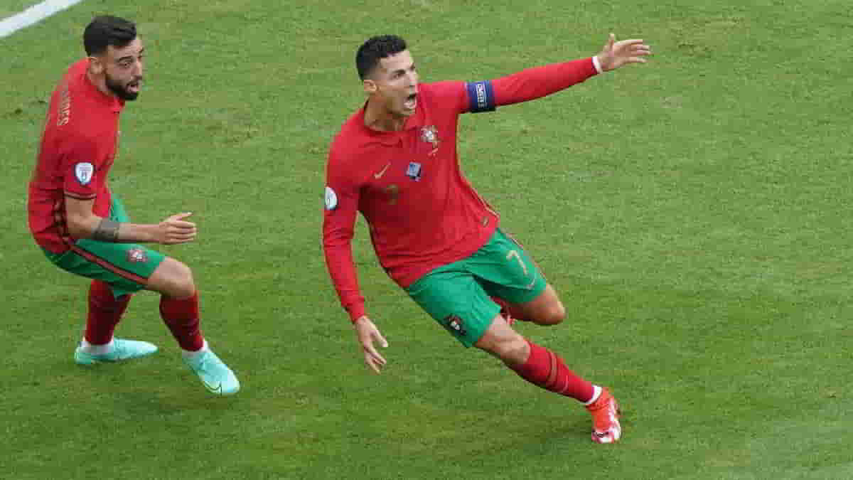 Cristiano Ronaldo scores twice to give Portugal the win