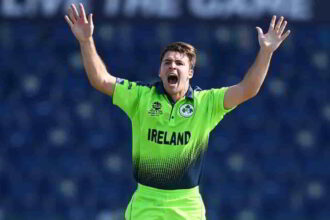 Curtis Campher Takes 4 Wickets in 4 Balls against Netherlands