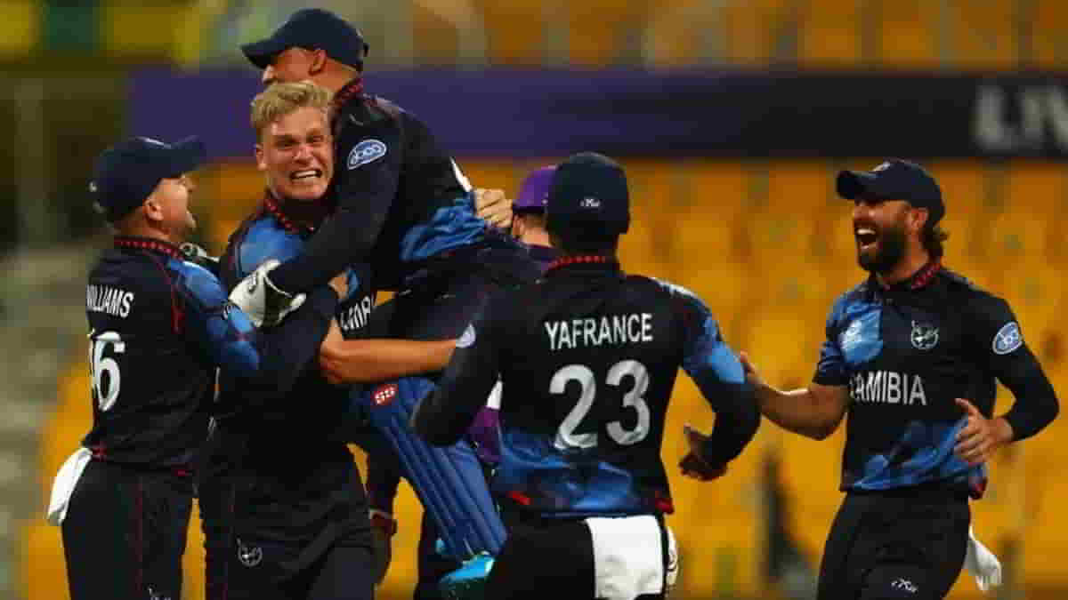 Namibia won by 4 Wickets against Scotland
