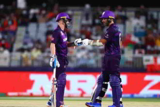 Scotland won by 8 wickets against Oman