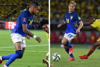 Brazil drew against Colombia