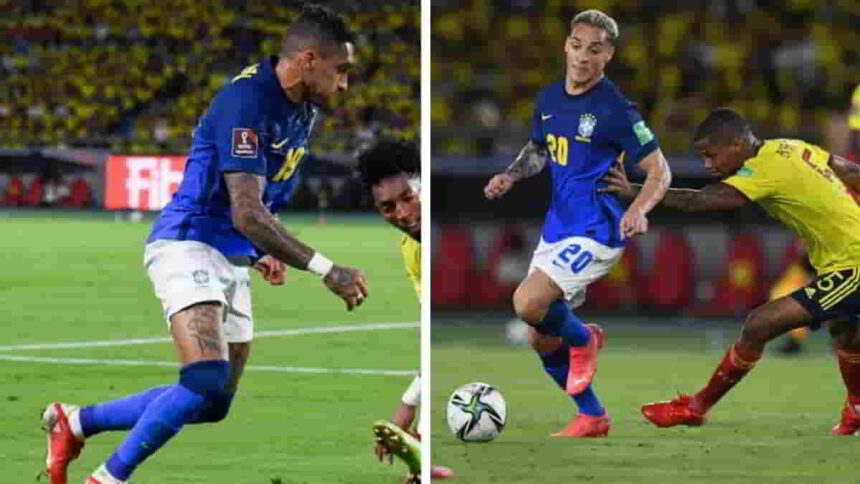 Brazil drew against Colombia