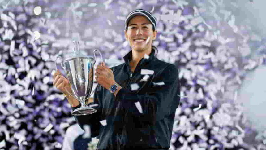 Garbiñe Muguruza is the Singles Champion of 2021 WTA Finals
