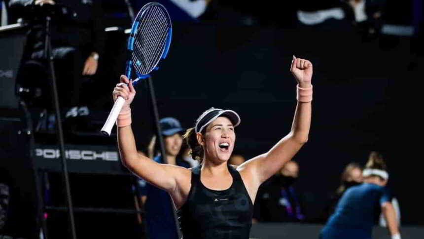Garbiñe Muguruza beat Anett Kontaveit in 2021 WTA Finals