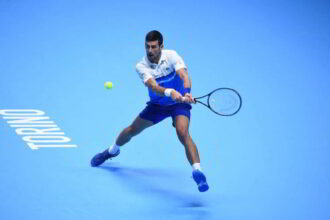 Novak Djokovic won against Casper Ruud in 2021 ATP Finals
