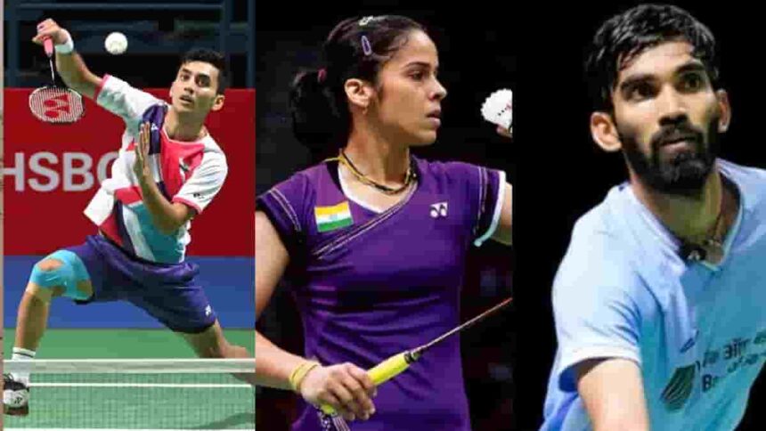 Lakshya Sen, Saina Nehwal, Srikant Kidambi