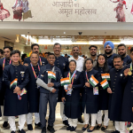 CWG winners at PM House