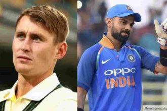 Marnus Labuschagne and Virat Kohli