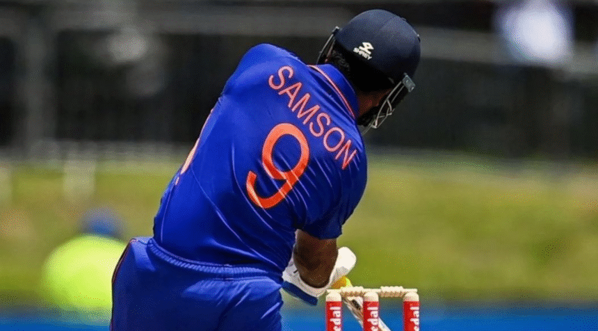 Sanju Samson Source: twitter/@Right2Gaps