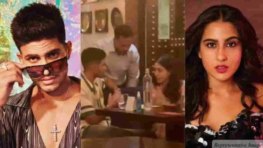 Shubman Gill and Sara Ali Khan
