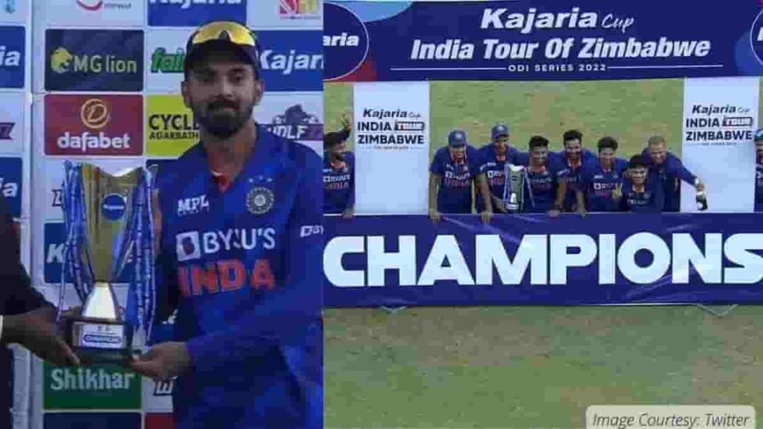 Team India victory