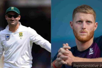 Dean Elgar and Ben Stokes