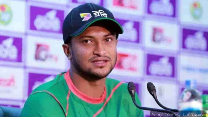 Bangladesh Cricket Board Receives Legal Notice to Ban Shakib Al Hasan