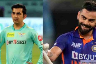 Gautam Gambhir Virat Kohli