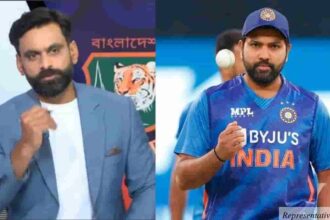 Mohammad Hafeez Rohit Sharma