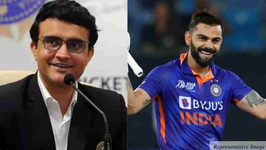 Sourav Ganguly Virat Kohli