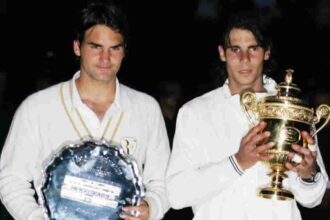 Roger Federer and Nadal