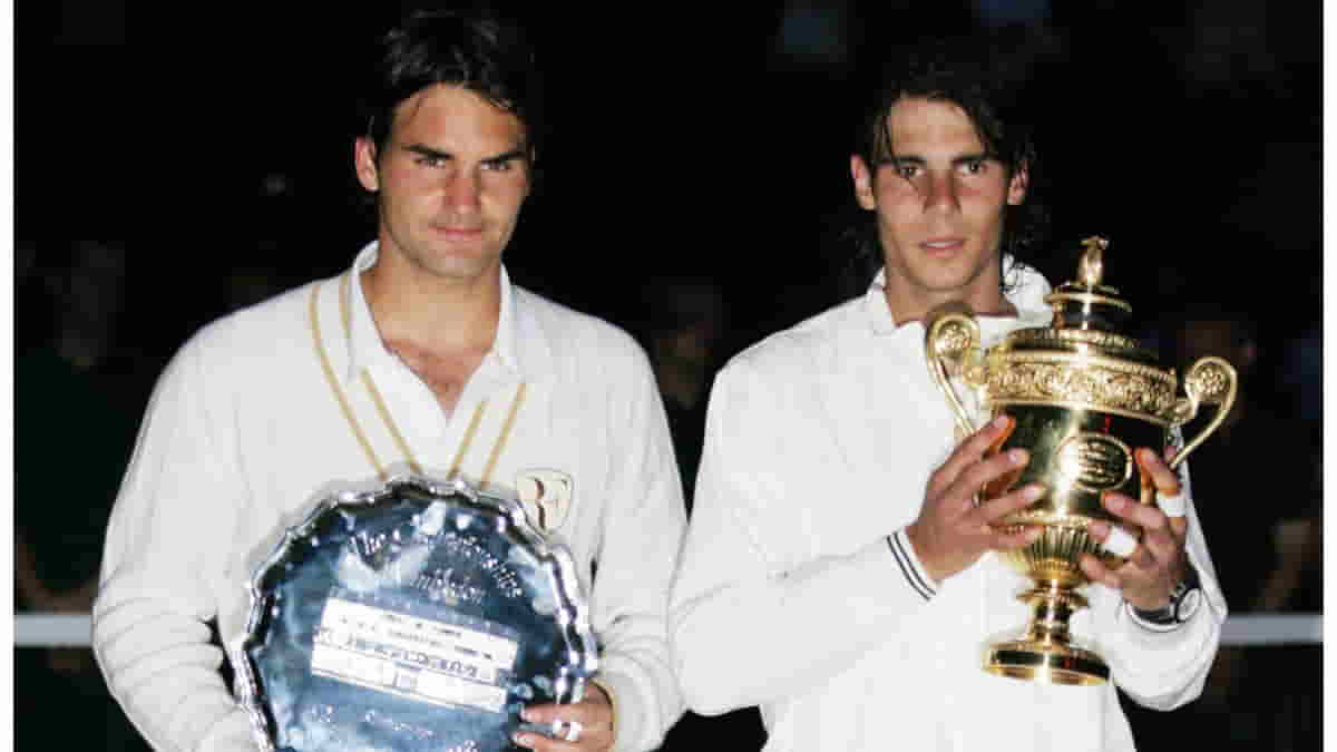 Roger Federer and Nadal