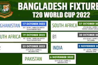 Sportsdigest - Bangladesh Fixture T20 World Cup