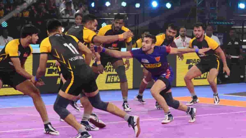 Dabang Delhi beat Telugu Titans