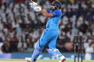 Indian captain Rohit Sharma