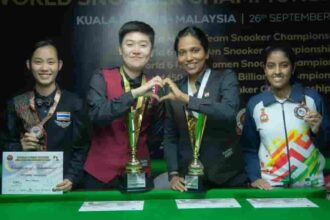 Indian girls win silver and bronze at World Women 6Red Snooker 2022
