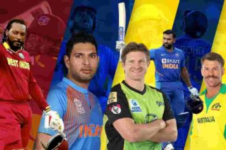 Most sixes in T20 World Cup