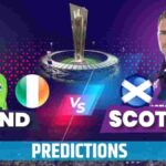 Scotland vs Ireland T20 World Cup Sportsdigest