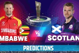 Scotland vs Zimbabwe - T20 World Cup 2022
