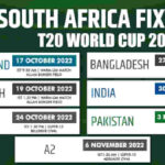 Sportsdigest: T20 World Cup 2022 South Africa Fixtures
