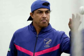 UAE head coach Robin Singh
