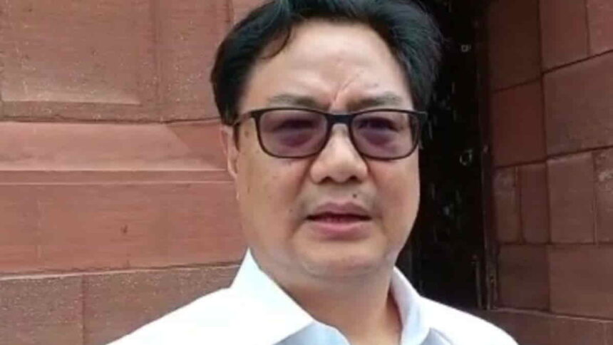 Union Law Minister Kiren Rijiju
