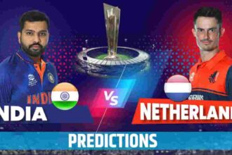 India vs Netherlands: T20 World Cup 2022