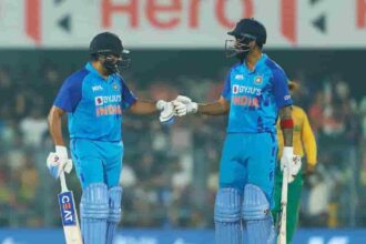 KL Rahul and Rohit Sharma